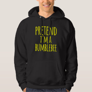 Tu so, als ob ich eine Hummel Bee Costume Hallowee Hoodie