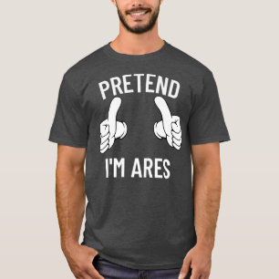 Tu so, als wäre ich Ares Halloween Kostüm Medusa G T-Shirt