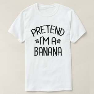 Tu so, als wäre ich ein Bananenschaukeln, das lei T-Shirt