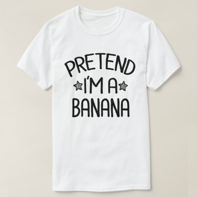 Tu so, als wäre ich ein Bananenschaukeln, das leic T-Shirt (Design vorne)