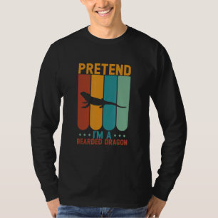 Tu so, als wäre ich ein bartetes DrachenHalloween T-Shirt