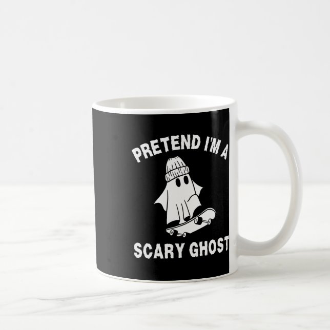 Tu so, als wäre ich ein Beängstigendes Geisterhaus Kaffeetasse (Rechts)