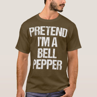 Tu so, als wäre ich ein Bell Pepper Kostüm Funny L T-Shirt
