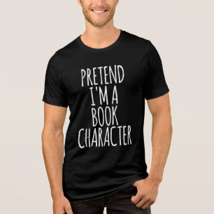 Tu so, als wäre ich ein Buchzeichner - KostümHallo Tri-Blend Shirt