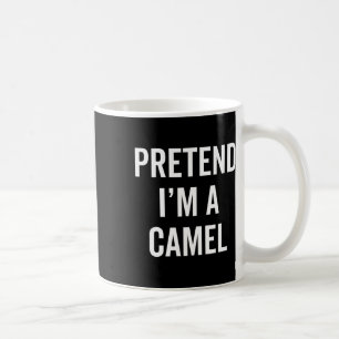 Tu so, als wäre ich ein Camel Funny Halloween-Kost Kaffeetasse