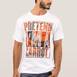 Tu so, als wäre ich ein Carrot Funny Halloween T-Shirt