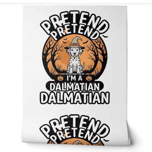 Tu so, als wäre ich ein dalmatinischer Halloween-H Tapete