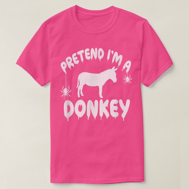 Tu so, als wäre ich ein Donkey-Bauer - Spooky Nied T-Shirt (Design vorne)