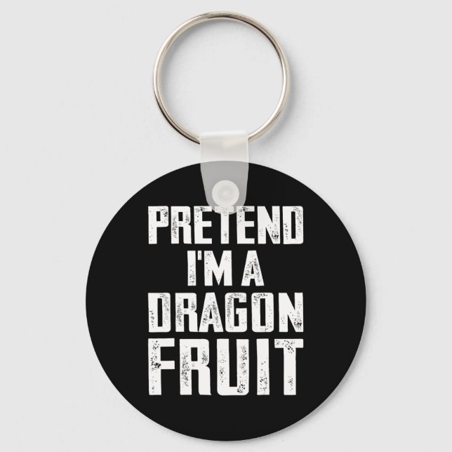 Tu so, als wäre ich ein Drache Fruchtkostüm Dragon Schlüsselanhänger (Vorderseite)