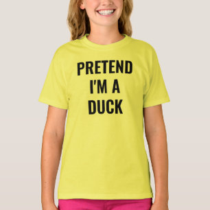 Tu so, als wäre ich ein Duck Halloween Fall Gag T-Shirt