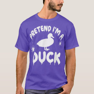 Tu so, als wäre ich ein Duck Mallard - Spooky Nied T-Shirt