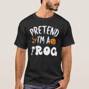 Tu so, als wäre ich ein Frosch Halloween-Kostüm Mä T-Shirt