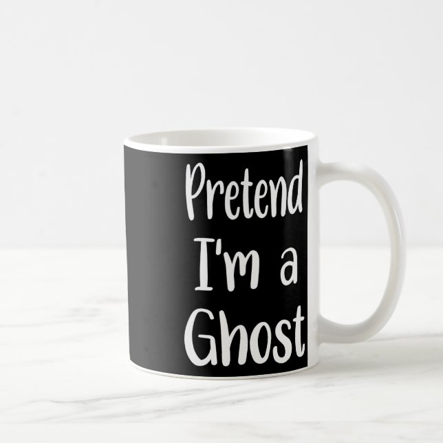 Tu so, als wäre ich ein Gespenst-Kostüm Halloween  Kaffeetasse (Rechts)