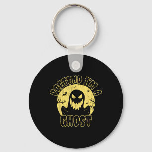 Tu so, als wäre ich ein Ghost-KostümHalloween Schlüsselanhänger