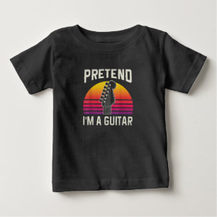 Tu so, als wäre ich ein Guitar-Funny-Kostümgeschen Baby T-shirt