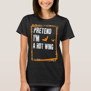 Tu so, als wäre ich ein heißes, leicht leuchtendes T-Shirt