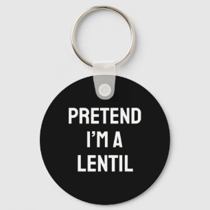 Tu so, als wäre ich ein Lentil Costume Party Fun H Schlüsselanhänger
