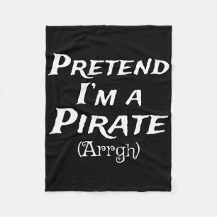 Tu so, als wäre ich ein Party der Piraten-Arrgh-Ko Fleecedecke