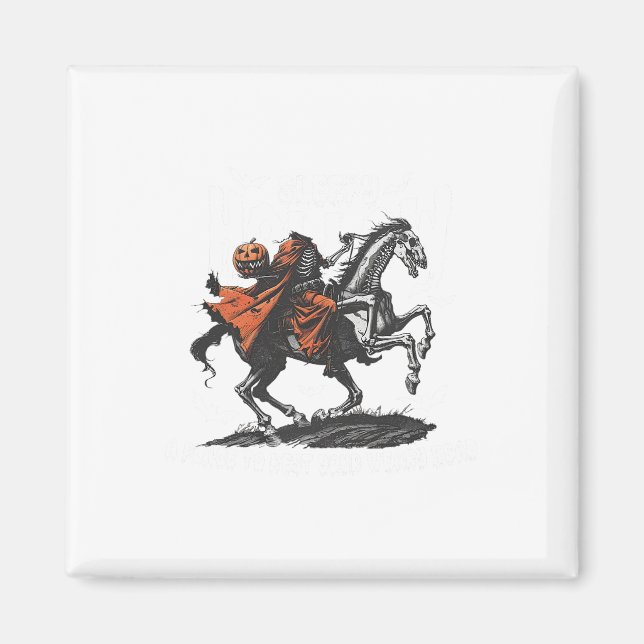 Tu so, als wäre ich ein Pumpkin Funny Matching Paa Magnet (Vorne)