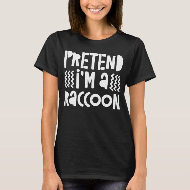 Tu so, als wäre ich ein Rennrad T-Shirt (Vorderseite)