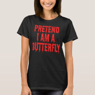 Tu so, als wäre ich ein Schmetterlingskostüm Kids T-Shirt