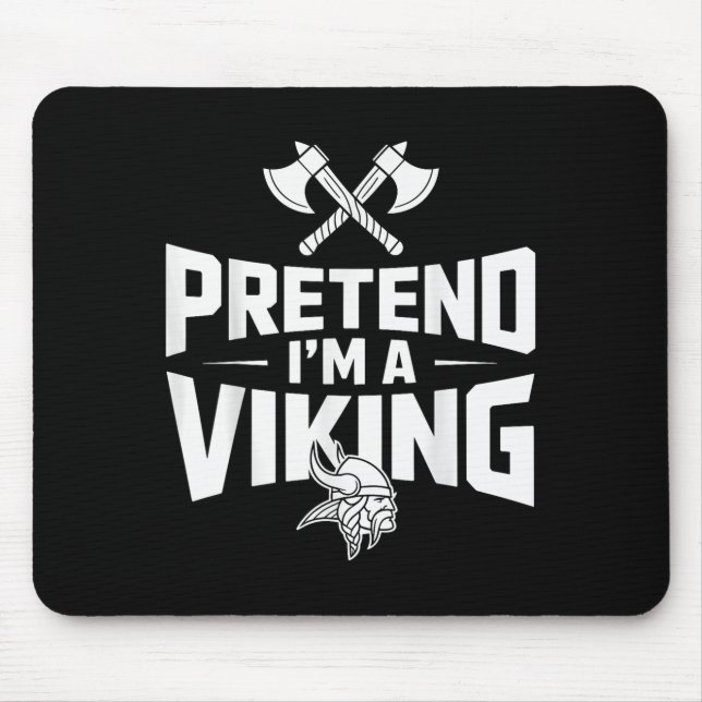 Tu so, als wäre ich ein sehenswertes Halloween-Kos Mousepad (Vorne)