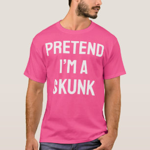 Tu so, als wäre ich ein Skunk Party Funny Hallowee T-Shirt