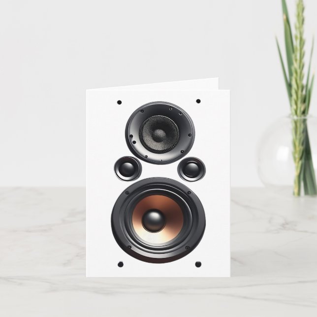 Tu so, als wäre ich ein Stereo-Audio-Lautsprecher, Karte (Vorderseite)