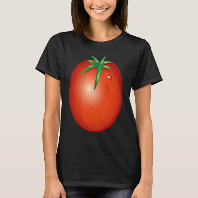 Tu so, als wäre ich ein Tomatenschnittenkostüm Tom T-Shirt (Vorderseite)