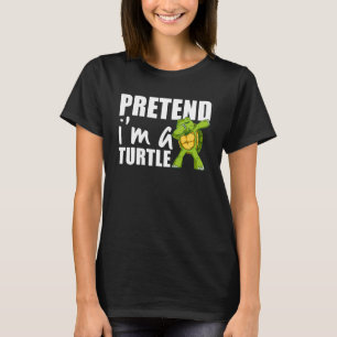 Tu so, als wäre ich ein türkisches Halloweenkostüm T-Shirt