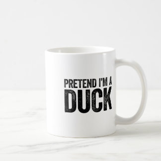 Tu so, als wäre ich eine Duck Matching Kids Adult  Kaffeetasse