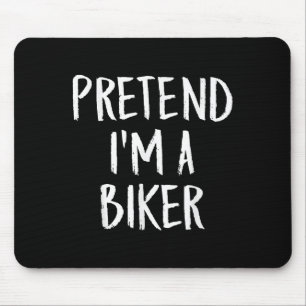 Tu so, als wäre ich eine Fahrradfamilie Witziges H Mousepad