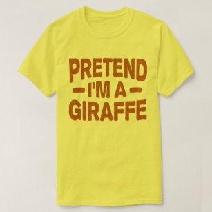Tu so, als wäre ich eine Giraffe, ein leicht zu le T-Shirt