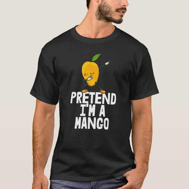 Tu so, als wäre ich eine Mango Dabbing Funny Mango T-Shirt (Vorderseite)