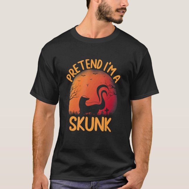 Tu so, als wäre ich eine Skunk Group Matching Hall T-Shirt (Vorderseite)