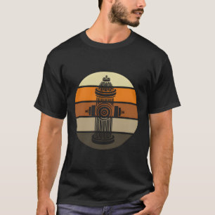 Tu so, als wäre ich Feuer Hydrant Retro Lazy Hallo T-Shirt