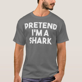 Tu so, als würde ich ein haarfunny Lazy Halloween- T-Shirt