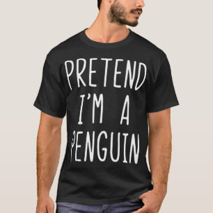 Tu so, als würde ich ein Pinguin-Kostüm Hallowee T-Shirt