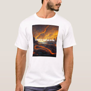 Tu, was deine Seele mit Feuer erfüllt  T-Shirt