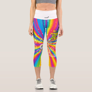 Tu, was du Liebe hast! Motivierend Capri Leggings