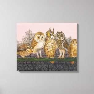 Tu-whit Tu-whowing Leinwanddruck