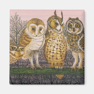 Tu-whit Tu-whowing Magnet