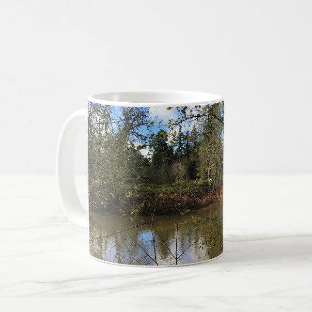 Tualatin-Fluss, Oregon Kaffeetasse (Vorderseite Links)