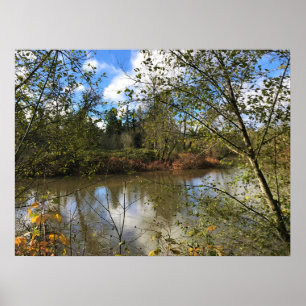 Tualatin-Fluss, Oregon Poster
