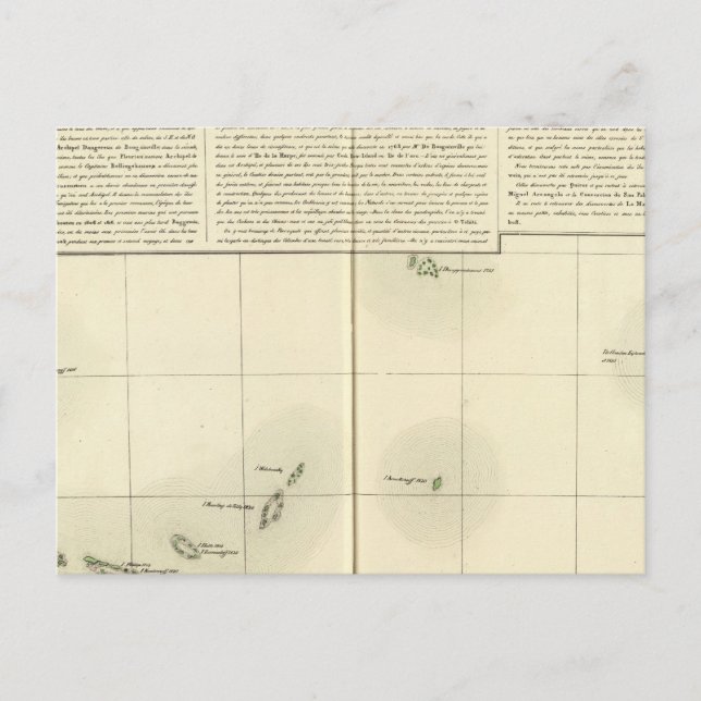 Tuamotu-Inseln Ozeanien Nr. 43 Postkarte (Vorderseite)