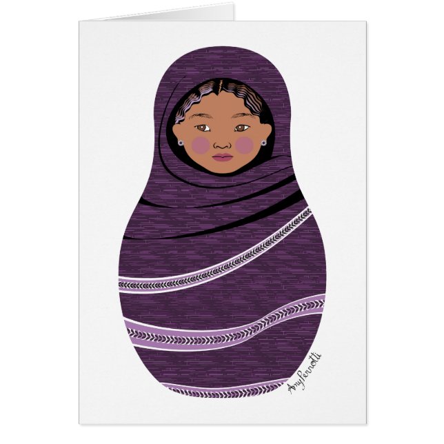 Tuareg Matryoshka Card (Vorne)