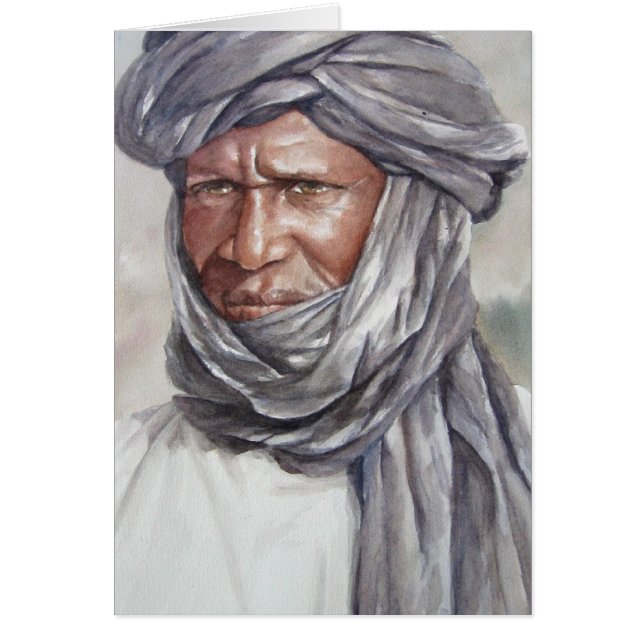 Tuareg-Turbaned Mann (Vorne)