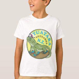 Tuatara Wearing Jandals T-Shirt
