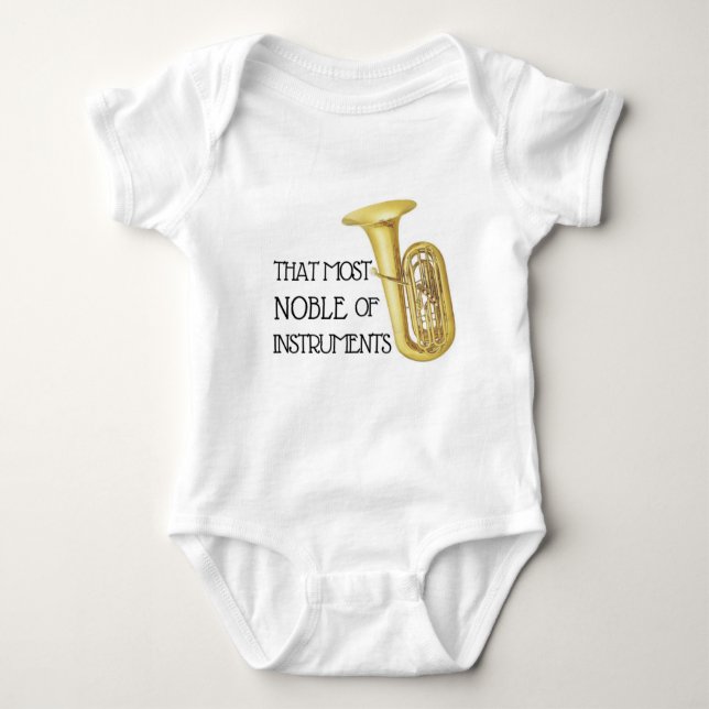 Tuba Baby Bodysuit Baby Strampler (Vorderseite)
