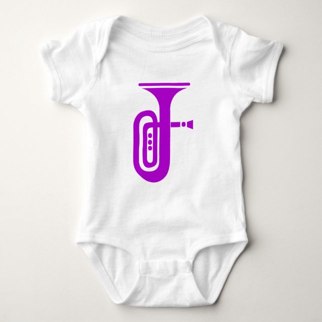 Tuba Baby Strampler (Vorderseite)